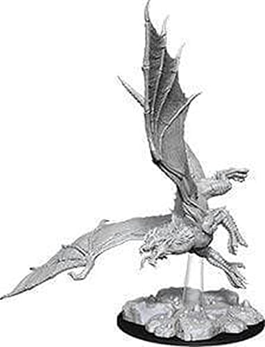 

Wizkids D&D НОЛЗУРС Чудесная неокрашенная миниатюра: ВОЛНА 8: Молодой зеленый дракон