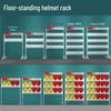 SHANDUAO Floor-Standing Safety Helmet Rack