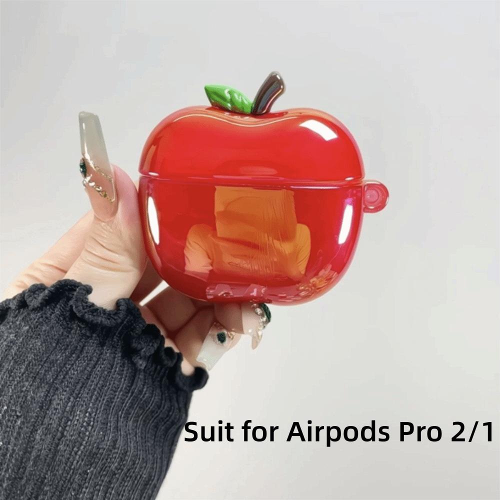 3D Transparent Earphone Protective Shell Protective Cover for AirPods 3/4 /  Airpods Pro 2/1 Gift