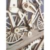 3D Wooden Puzzle Father and Son Diy Handmade Bicycle Assembly Model Kits  Creative Decoration