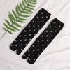 2-Toe Flop Socks Jacquard Breathable Kimono Stocking for Japanese