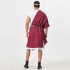 Carnival Men's Greek God Toga Costume with Laurel Wreath & Wristbands