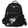 Schoolbag Oxford Cloth Embroidery Backpack Girls 1011 Casual Fashion Mommy Bag Going Out Backpack Embroidery Women