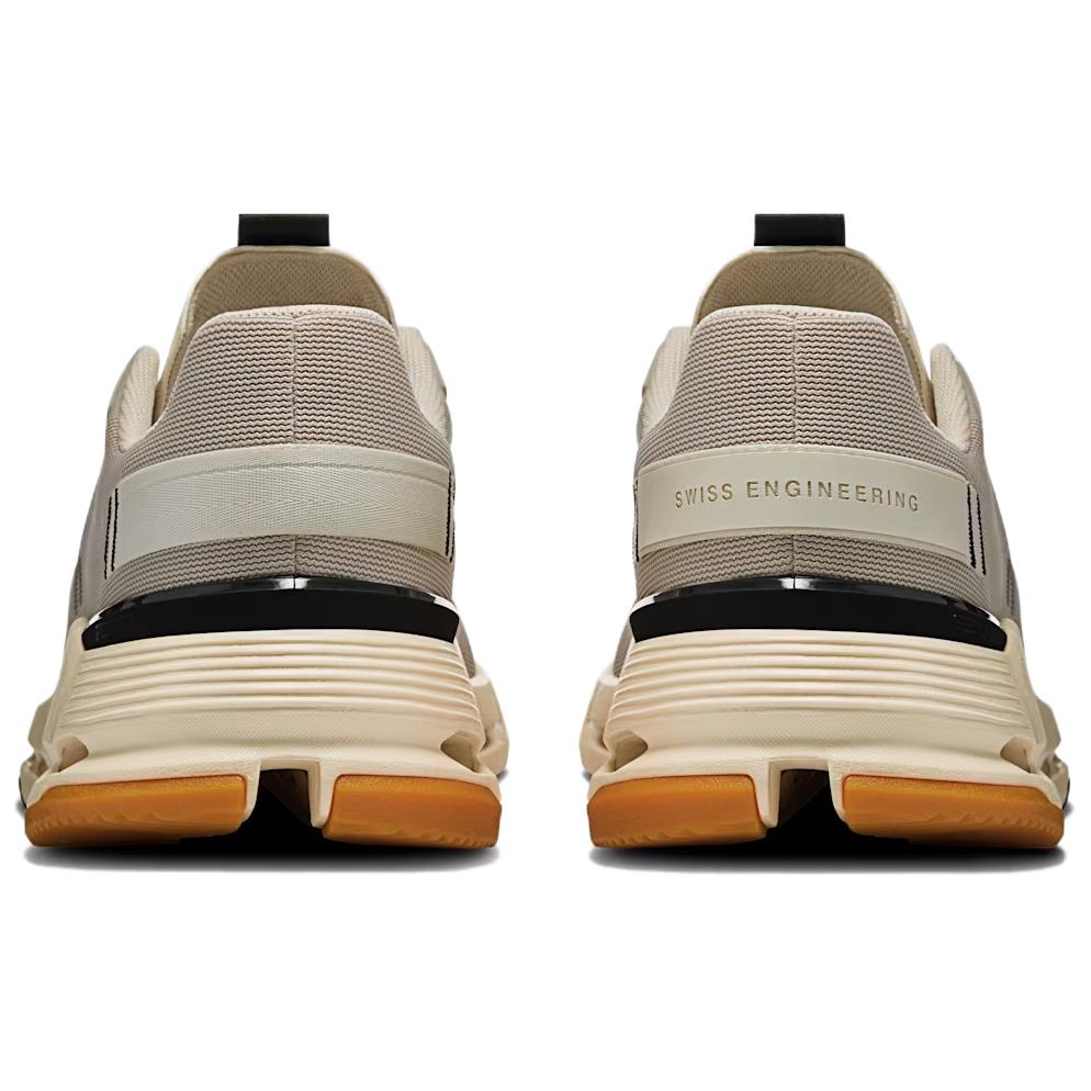 On Cloudnova Form 2 Comfortable Versatile Breathable Low-Top Running Shoes Men Sneakers Beige 3ME30154141