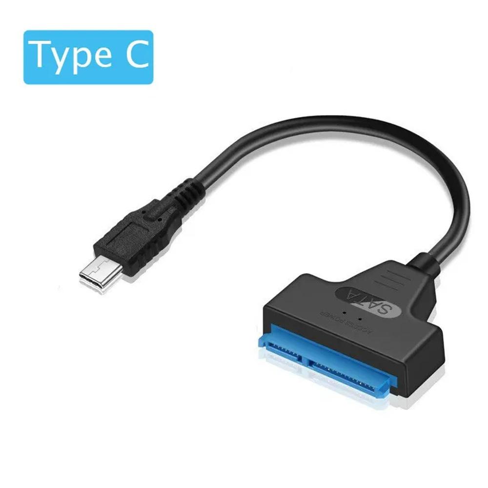 USB 3.0 SATA Cable Adapter Up to 6 Gbps Extension Computer Cables Connectors Support 2.5 Inches External Ssd Hdd Hard Drive USB