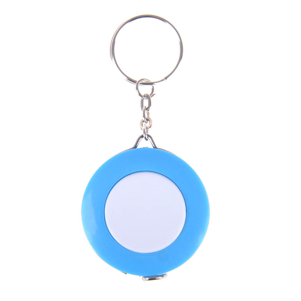 150cm Retractable Tape Measure With Round Faux Leather Case Pocket Size Soft Portable Dual Sided Ruler Measurement Tool For Body