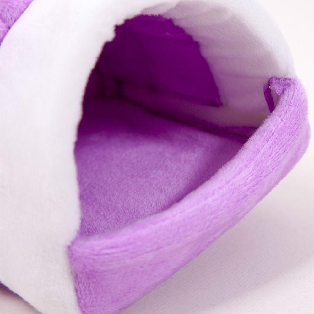 Hamster Warmes Baumwollnest Überwinterungskäfige Haustierbett Kleintiernester Hamsterhaus Haustierzubehör