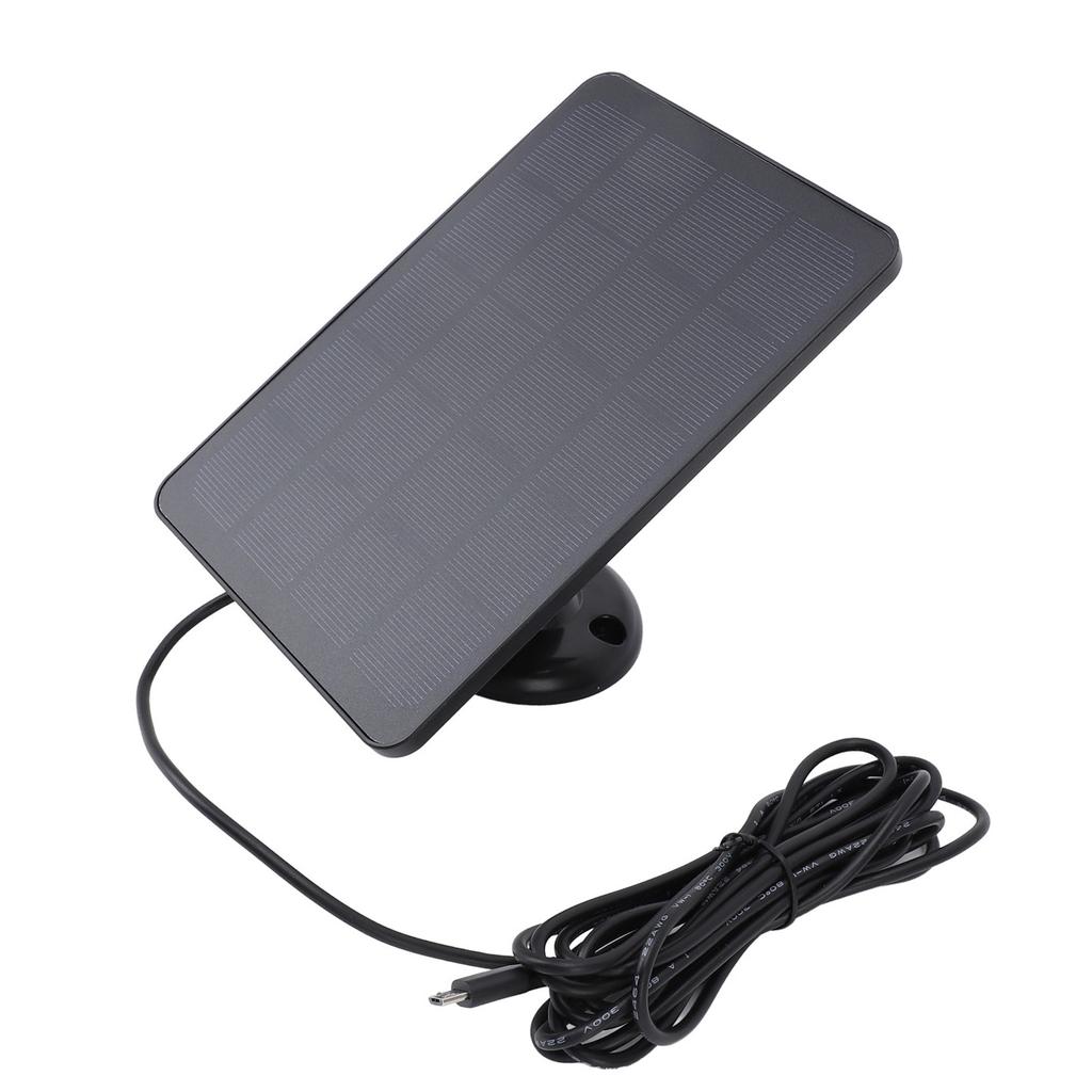 Überwachungskamera Solarpanel Außen 4W 5V USB Typ C IP65 Wasserdichtes Ladegerät für Eufy