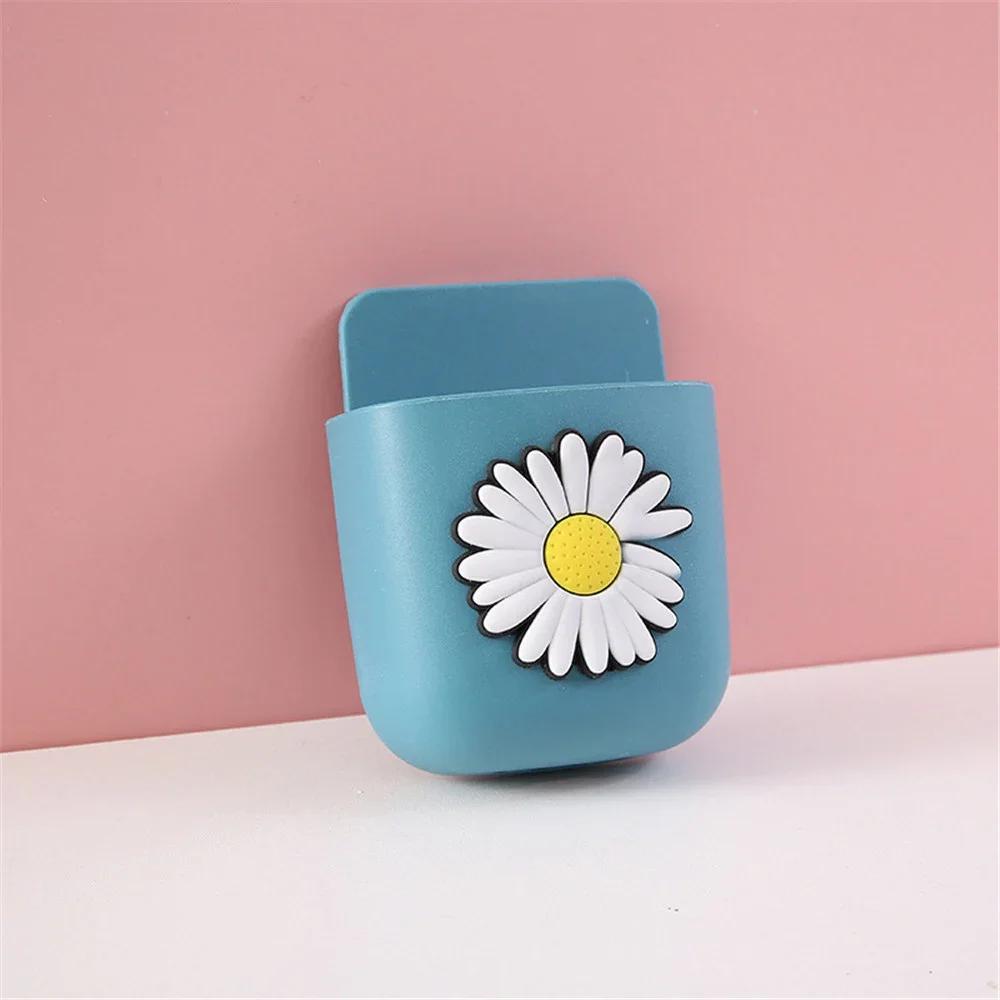 Stationery Organizer Desk Wall Mounted Storage Box Cute Pen Holder Bedroom Washroom Organizer Box School Stationery Supplies