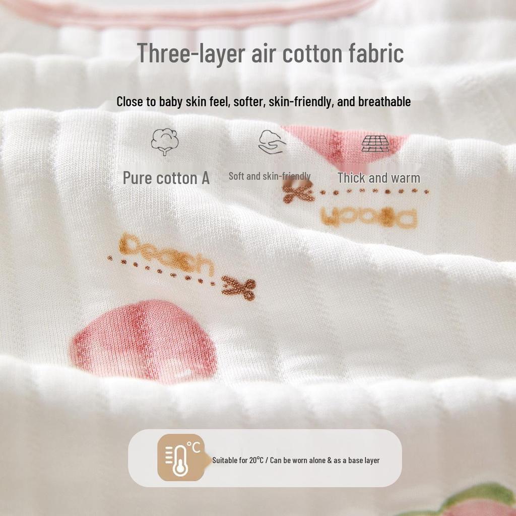 Winter Warm Long Sleeve Baby Romper Jumpsuit - Newborn Base Layer Pajamas