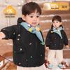 LUSON Baby Boys' 90% White Duck Down Hooded Puffer Jacket (2025 New Collection)