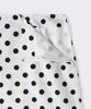 Musinsa Standard Woman Women'S Polka Dot Knee-Length Skirt [Cream]