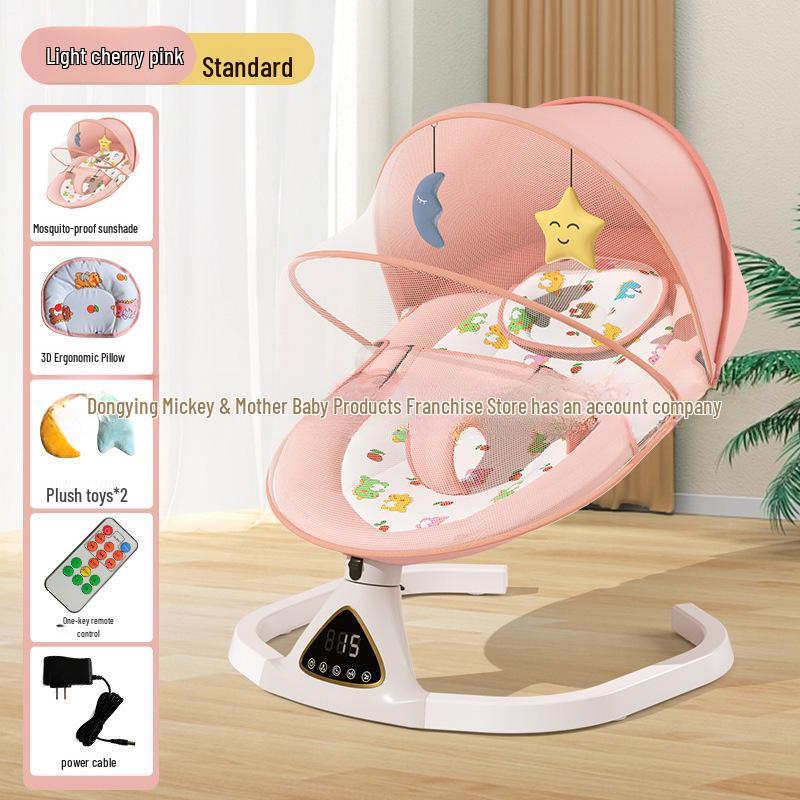 

Детское успокаивающее кресло-качалка Cross-Border: Детское кресло-реклайнер и электрическое кресло-качели