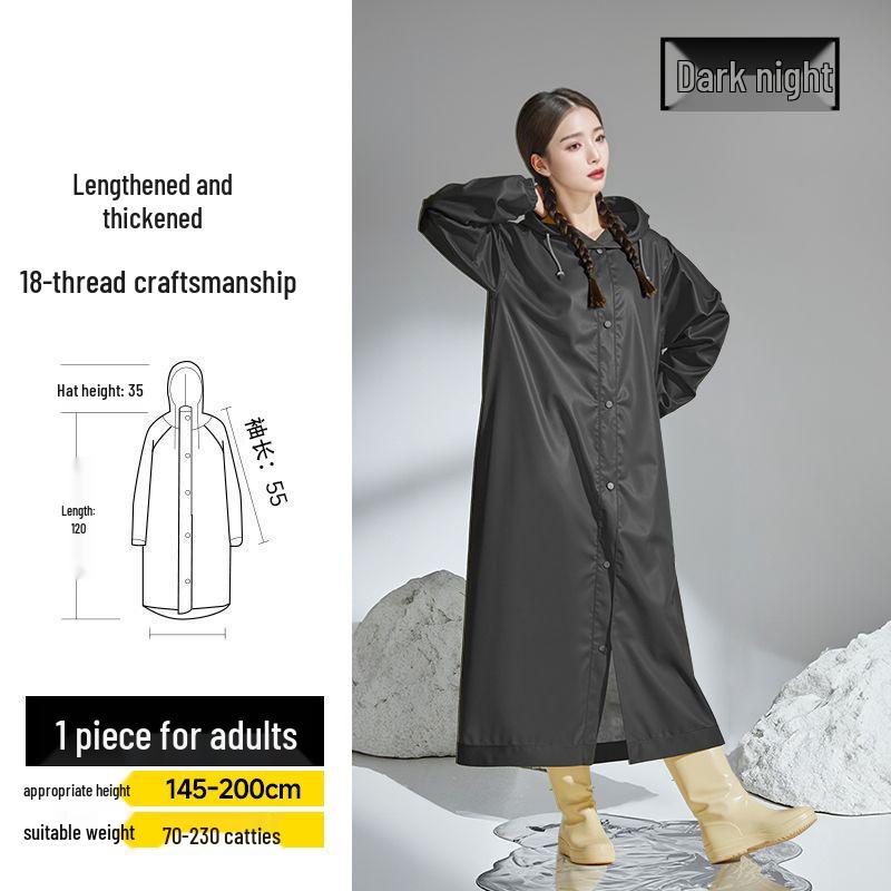 Children's Thickened EVA Rain Poncho - Durable, Portable, Storm-Proof, Non-Disposable