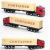 Container Truck Simulation Alloy Car Model European Transport Truck