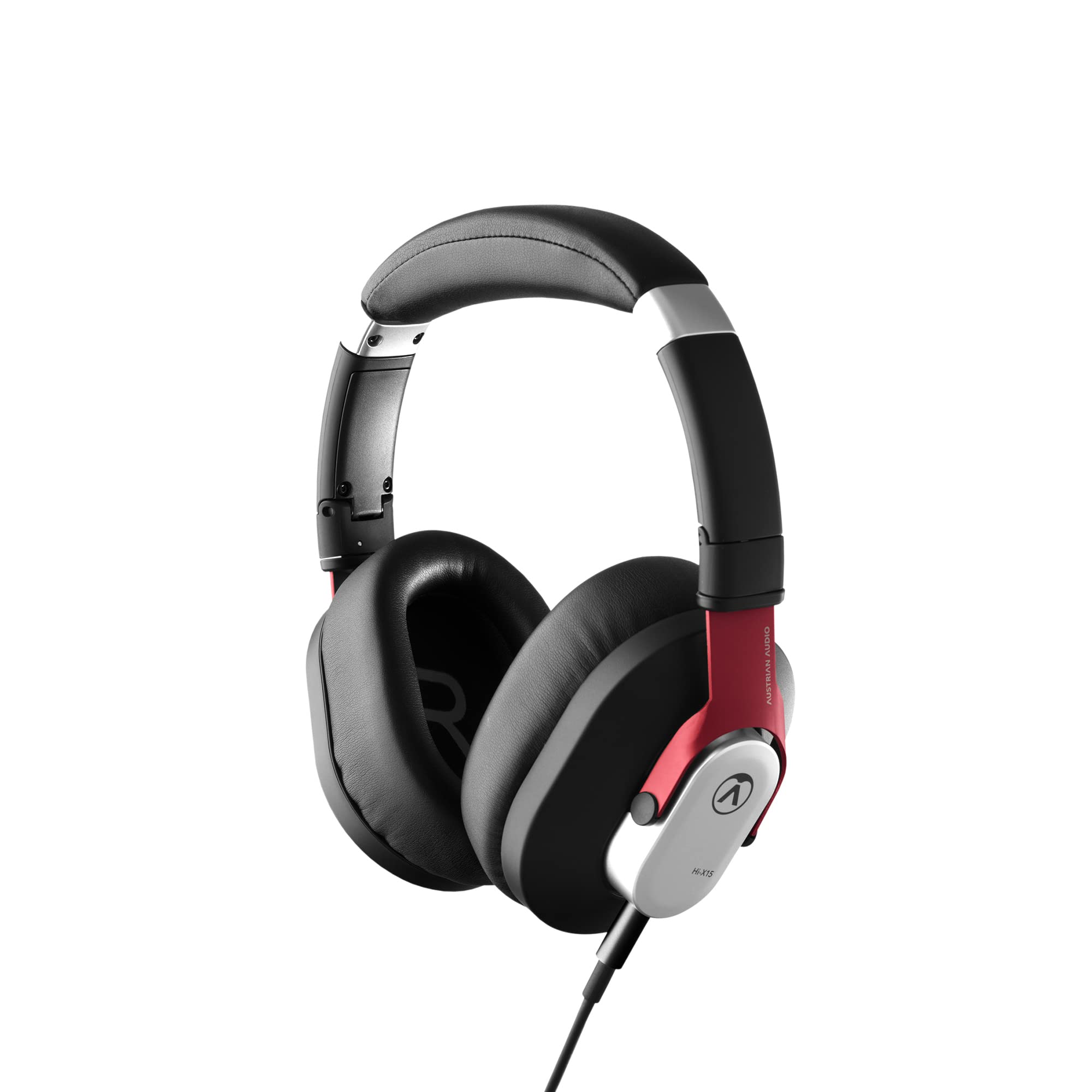 

Austrian Audio HI-X15, Closed-Back, Over-Ear Headphones with High Excursion 44mm Drivers, Detachable 1.4M cable with 3.5mm, TRS Plug