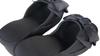 Elegant Interior Platform Room Shoes with 8cm One Size Fits Ribbon, Heel, Black, All, 71034SP-BK