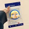 Adorable Crying Cartoon Star Magnetic Stand for iPhone/Huawei - Hello Kitty Compatible