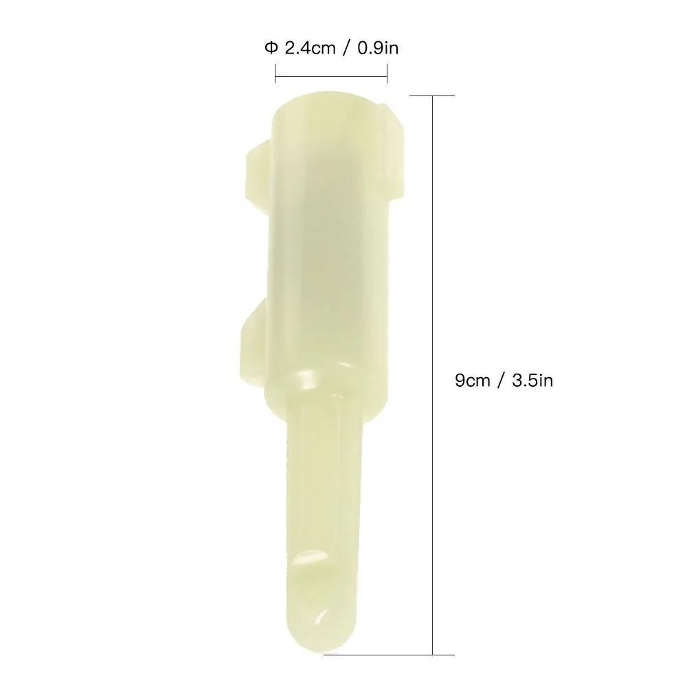 10Pcs/Lot Fishing Flash Lamp LED Drop Underwater Squid Strobe Noctilucent Lure Lamp Baits Tools 5Colors Attracting Fishing Light