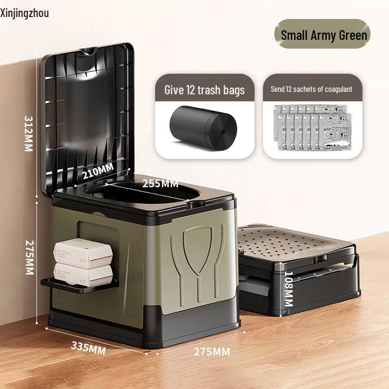 Portable Folding Camping & Car Toilet