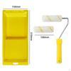 Reusable Paint Roller Brush Kit with Handle, Tray for Commercial Residential