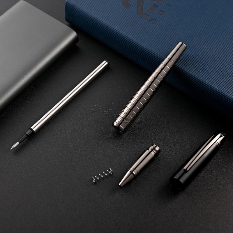 Stylo Métal Cadeau d'Affaires Stylo Boule Stylo Signature Stylo Contrat, Stylo Neutre en Genre, Gravure