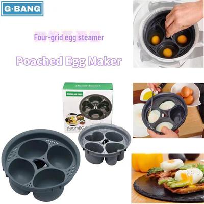 Four-Grid Egg Steamer for Thermomix TM5/TM6 - Poached & Steamed Egg Bowl