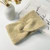 New Elastic Winter Headband Knot Cross Woolen Knitting Headwrap Non Slip Warm Hair Band Hair Accessories
