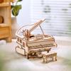 Rokr Magic Piano Mechanical Self-playing Music Box for Kids and Adults Building Block Kits Toys 3D Wooden Puzzle AMK81