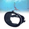 Oval Form Genomskinlig Panoramisk Goggles Läckagesäker Genomskinlig Vidvinkel Härdat Glas Snorkelmask Dykutrustning Hållbar