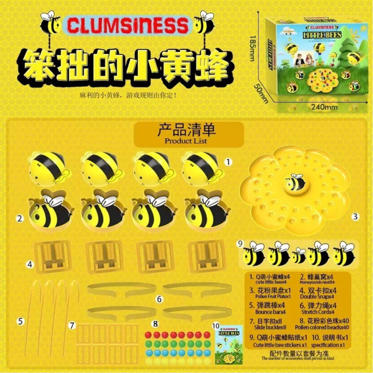 

Fun Family Night & Outdoor Adventure Game Set -Bee Magnetic Toy with Rope Magnet Challenge, Christmas Helloween kids adult gift