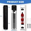 Space Saving Baseball Cap Storage Rack Adhesive Wall Mounted Up To 16 Caps Multifunctional Display Storage Rack Doors Or Closets