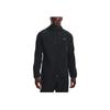 Under Armour Sun Protection Hoodie Jacket With Drawstring Men Jackets Black 1377171-001