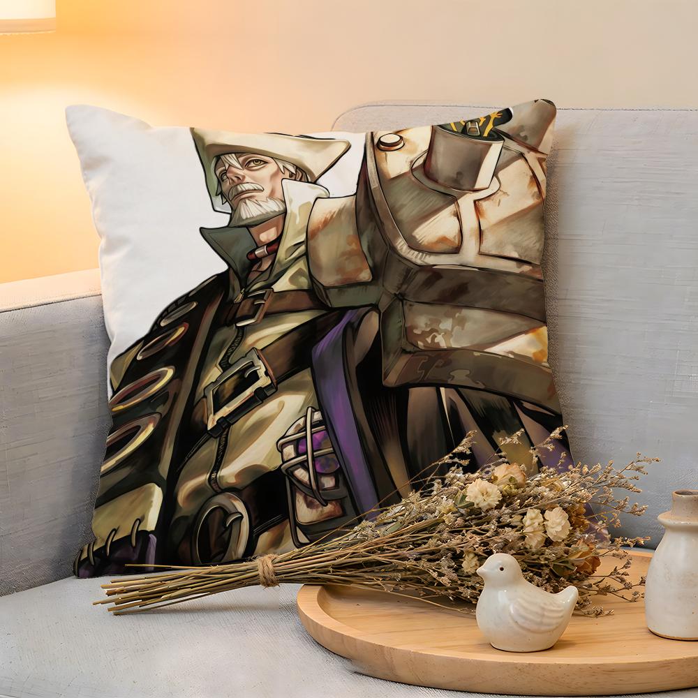 

Cushion Cover Linen SkinFriendly Soft Decorative Case for Sofa Home Decor Anime GGachiakuta Pillow cover 30x30cm
