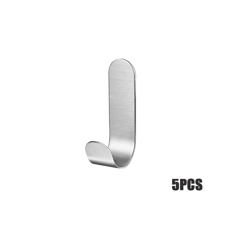 

1/2/5 шт. простой J-образный крючок из нержавеющей стали 5PCS