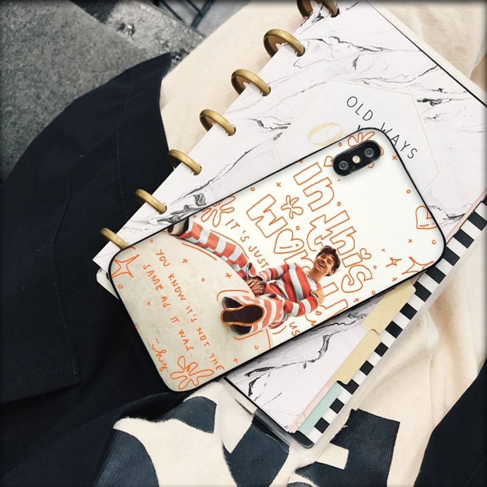 

Singer S-Styles Love On Tour Harrys Phone Case For IPhone 17 16 15 14 13 12 11 Pro Max Plus Mini Soft Black Cover iPhone 11