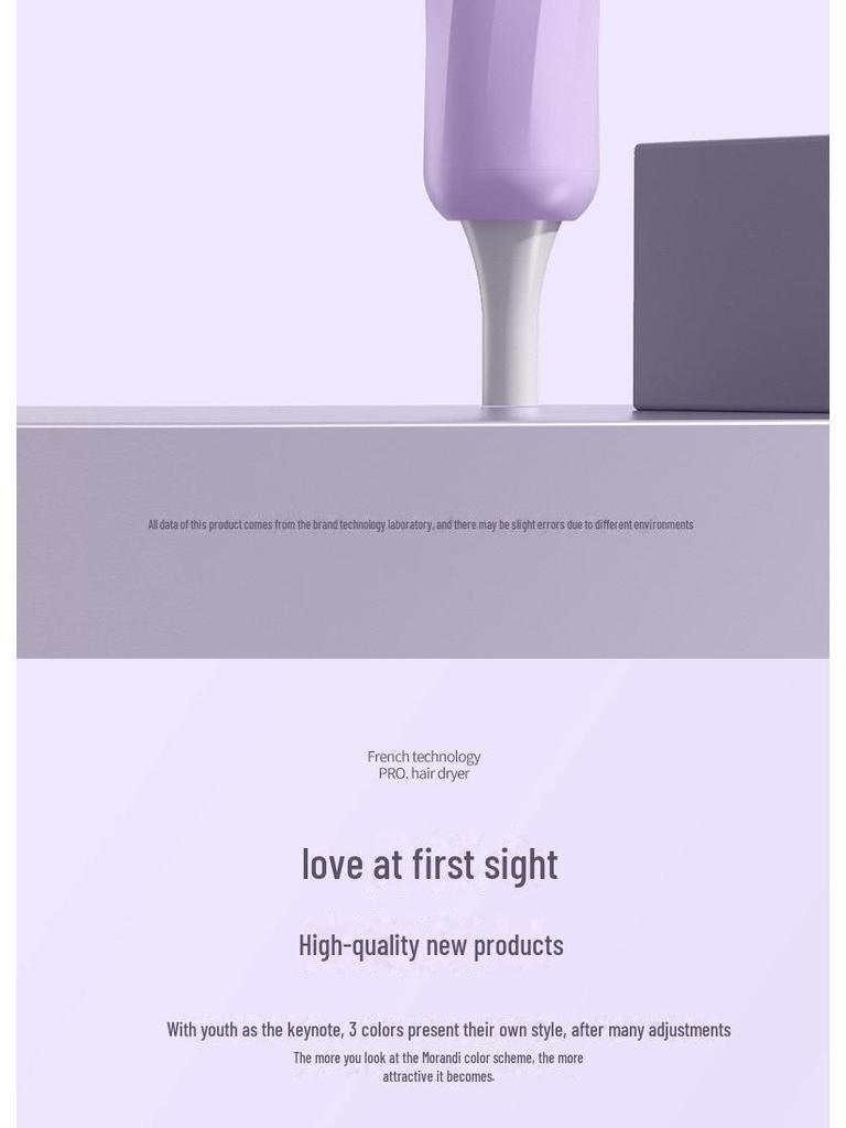 Hochleistungs-Digitalanzeige-Haartrockner mit intelligenter Temperaturregelung und Blaulicht-Ionen-Technologie