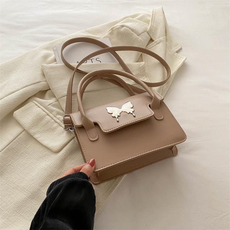 Trendy Small Crossbody Bag For Women Stylish Casual Pu Leather Unique Square Design