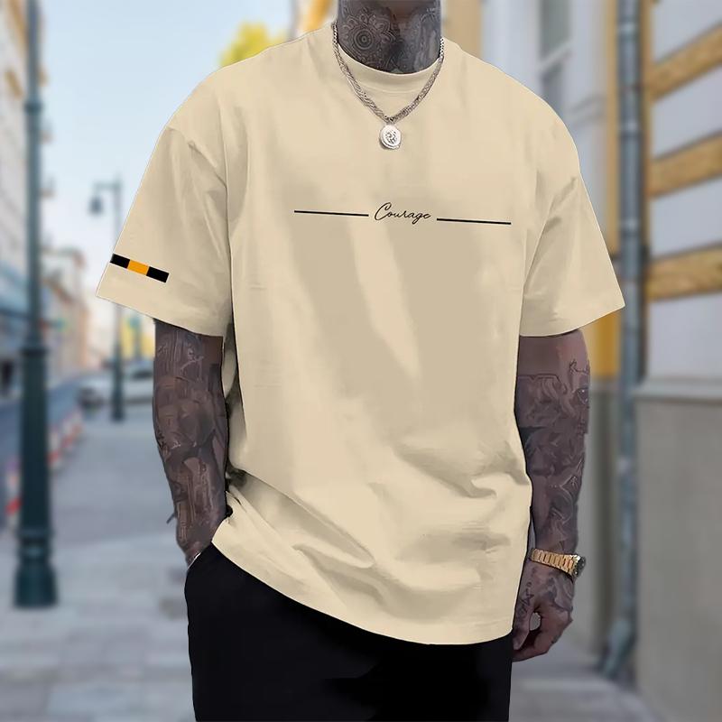 

Новая летняя мужская модная футболка с принтом Personality Paris, мужская футболка, топ 3XL жёлтый