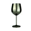 Vinglass i rustfritt stål 14 oz uknuselig metall vinglass Unike cocktailbeger for