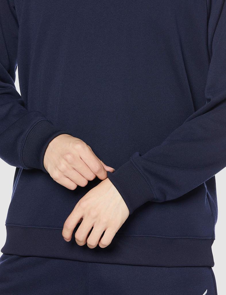 Mizuno Training Wear Crew Long Size S To Japanese Size Sweatshirt, Neck, Sleeve, Standard, 32MC0175, Navy, (Equivalent S)