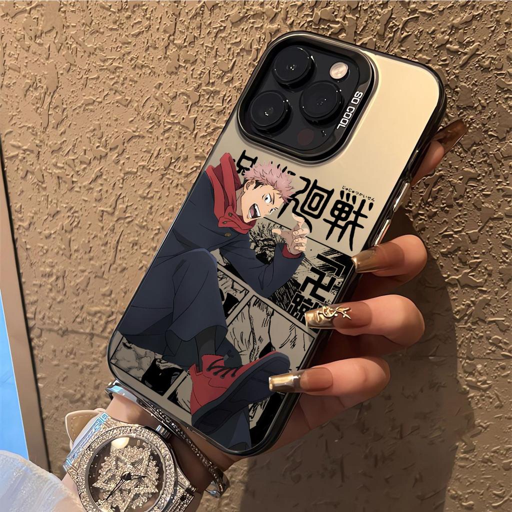 Black Anime J-Jujutsu KaisenS Phone Case For Samsung Galaxy A17 A16 A35 A55 A25 A15 A56 A54 A36 A34 A24 A26 4G 5G Matte Cover