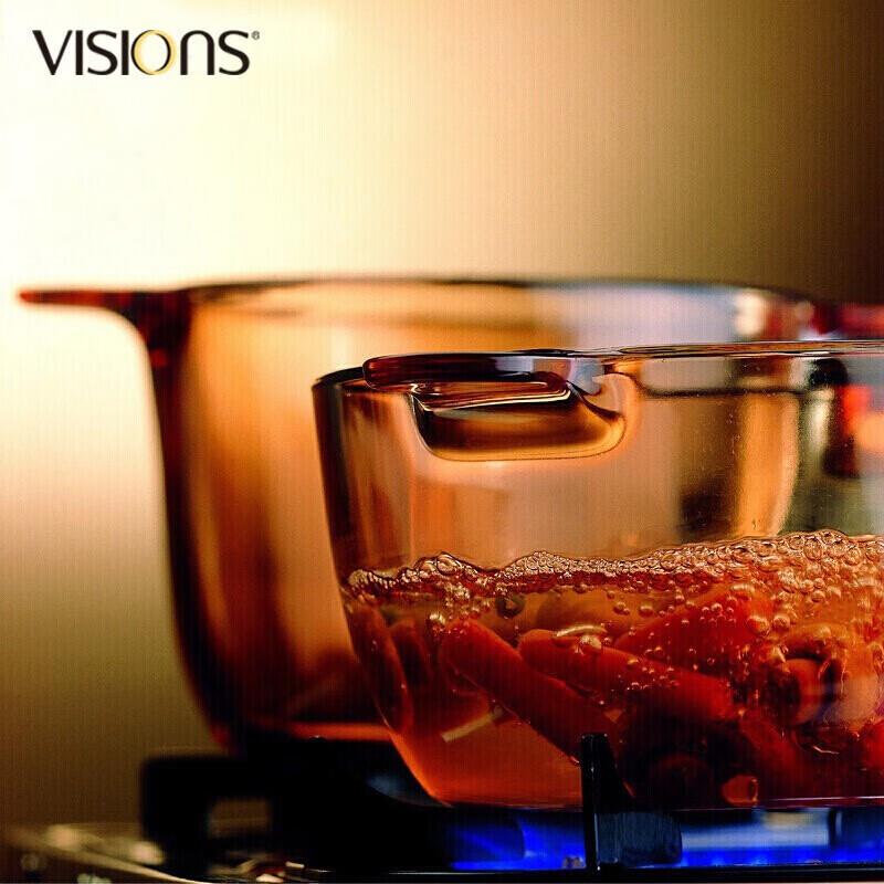 Corning Visions Transparent Glass Casserole