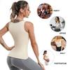 European and American Women's Body-shaping Tops Tight-fitting Belly-control Sleeveless Vests Seamless Close-fitting Sports Fitness Tops Wholesale