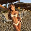 2 Stück/Set Damen Bikini Set Brustpolster Stahlbügel Verstellbare Träger BH High Waist Unterteil Set Schnelltrocknend Bademode