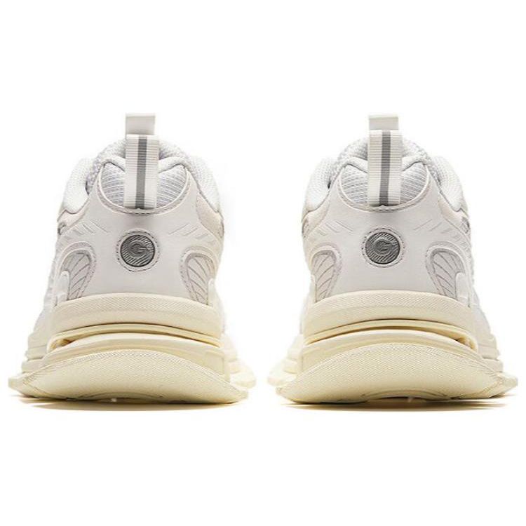 Anta Champion Series Durable Breathable Low-Top Running Shoes Men sneaker Off-White 112418805A-2