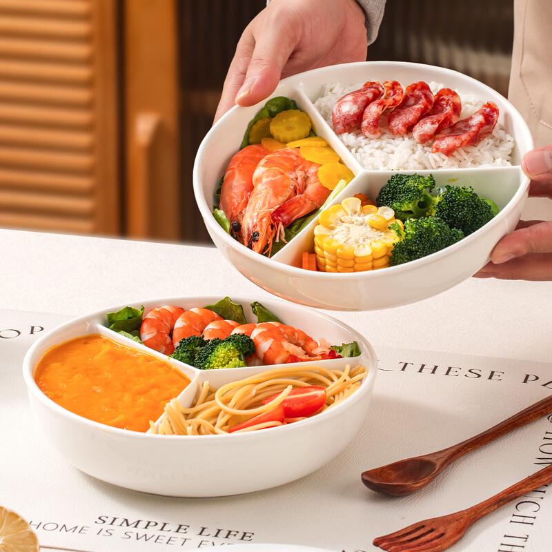 Treejack Divided Ceramic Steaming Plate