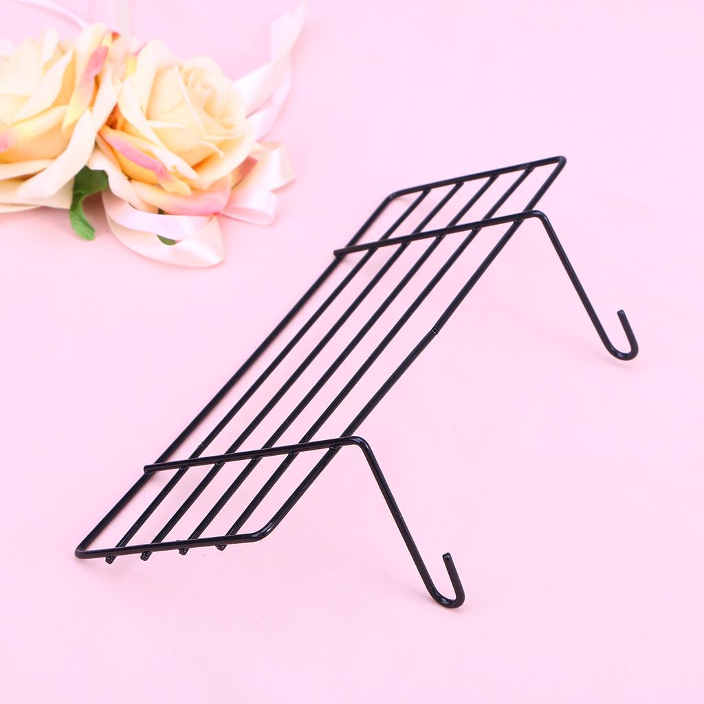 Photo Wall Hanging Holder Grid Art Hooks Accessory Basket for Wire Shelves Storage Panel Black Accessories Baskets