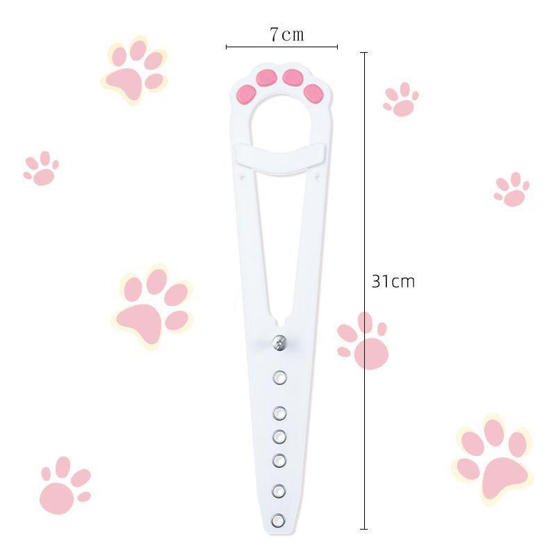 Adjustable Pet Door Holder: Punch-Free Anti-Dog Elastic Latch for Cats