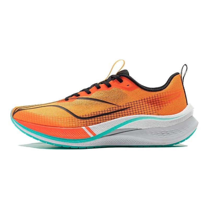 Li-Ning Chitu 7 Pro Mens Low Top Running Shoes Fluorescent Orange ARPU001-4 46